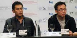 El actor Liu Ye y el director Lu Chuan